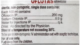 Oflotas 200 MG Infusion 100 ML
